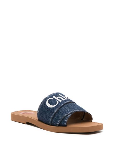 chloe sandals canada|chloe denim sandals.